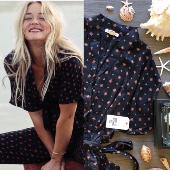 Billabong Pants - 🌴🌼BILLABONG- BED STORY JUMPSUIT🌼🌴